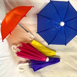 5 Tiny Decor Umbrellas